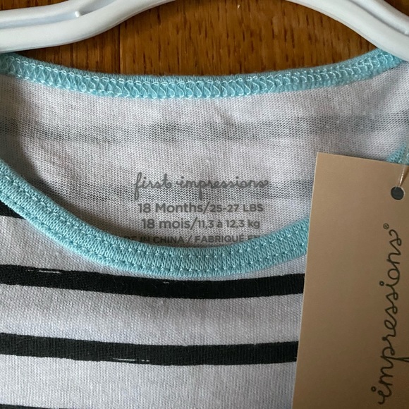 NEW size 18 month zebra dress - Picture 2 of 2